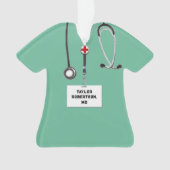 Doctor Holiday Gift Ornament (voorkant)