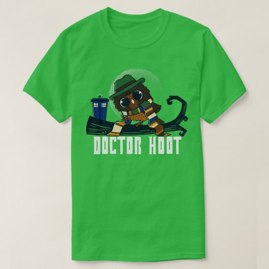 Doctor Hoot T-shirt (Design voorkant)