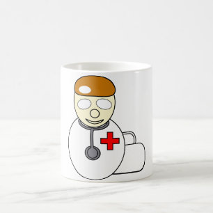 Doctor Icon Vector Afbeelding Mok