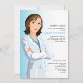 Doctor in de Afstuderen (F) Kaart (Voorkant)