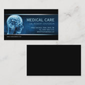 Doctor In De Anatomie Blue Brain Medisch Visitekaa Visitekaartje (Voorkant / Achterkant)