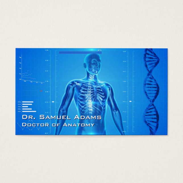 Doctor in de anatomie visitekaartjes (Voorkant)