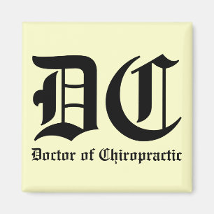 Doctor in de Chiropractic Magnet