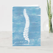 Doctor in de chiropractische Afstuderen Kaart, DC Kaart (Voorkant)