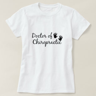 Doctor in de chiropractische T-Shirt