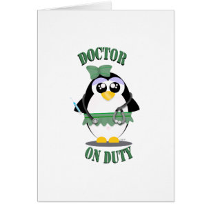 Doctor in de dienst Pinguïn (vrouw)