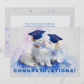 Doctor in de diergeneeskunde Afstuderen Kaart (Voorkant / Achterkant)