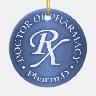 Doctor in de farmacie keramisch ornament