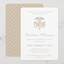 Doctor in de farmacie PharmD Pharmacy Afstuderen Kaart