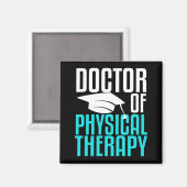 Doctor in de Fysieke Therapie Therapistisch Afstud Magneet (Voorkant / Achterkant)