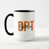 Doctor in de fysiotherapie DPT Afstuderen Student Mok (Links)