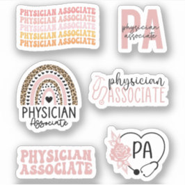 Doctor in de geneeskunde, Cute Physician Associate Sticker