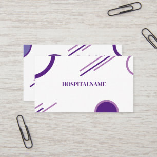 Doctor in de gezondheidszorg visitekaartje