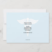 Doctor in de huisartsenpraktijk Medische Afstudere Kaart (Achterkant)