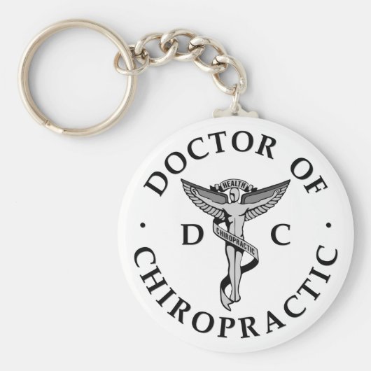 Doctor in de Logo Sleutelhanger (Voorkant)