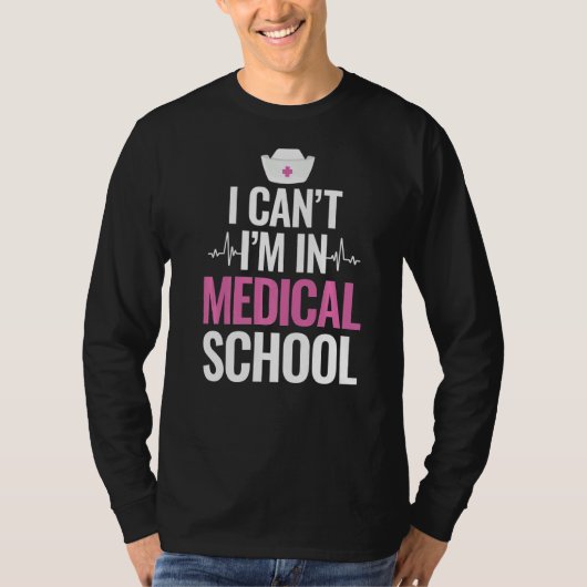 Doctor in de medische faculteit Student-onderricht T-shirt (Voorkant)