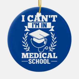 Doctor in de medische faculteit Studenten Keramisch Ornament