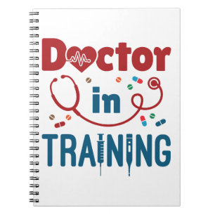 Doctor in de opleiding toekomstige arts notitieboek