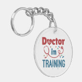 Doctor in de opleiding toekomstige arts sleutelhanger (Voorkant Links)