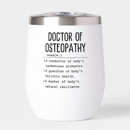 Doctor in de osteopathie (Voorkant)