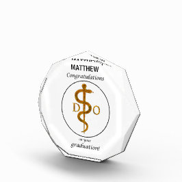 Doctor in de osteopathie Afstuderen gefeliciteerd Fotoblokken