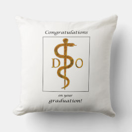 Doctor in de osteopathie Afstuderen gefeliciteerd Kussen