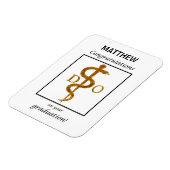 Doctor in de osteopathie Afstuderen gefeliciteerd Magneet (Linkerzijde)