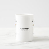 Doctor in de osteopathie Afstuderen gefeliciteerd Porselein Kop (Voorkant)