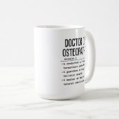 Doctor in de osteopathie koffiemok (Voorkant rechts)