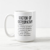 Doctor in de osteopathie koffiemok (Links)