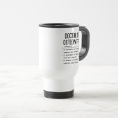 Doctor in de osteopathie reisbeker (Voorkant rechts)