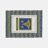 Doctor in de osteopathische geneeskunde fleece deken (Voorkant (Horizontaal))