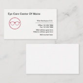 Doctor in de osteopathische medische Visitekaartje (Voorkant / Achterkant)