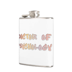 Doctor in de psychologie heupfles