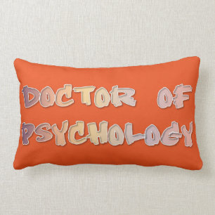 Doctor in de psychologie kussen