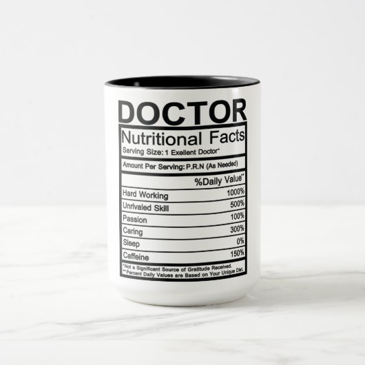 Doctor in de voeding mok (Midden)