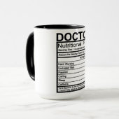 Doctor in de voeding mok (Voorkant links)