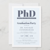 Doctor in de wijsbegeerte Doctoraal Afstuderen Kaart (Voorkant)