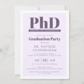 Doctor in de wijsbegeerte Doctoraal Afstuderen Kaart (Voorkant)