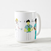 Doctor in het huis! koffiemok (Voorkant rechts)