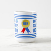 Doctor in het selectieve gehoor Grappig Koffiemok (Center)