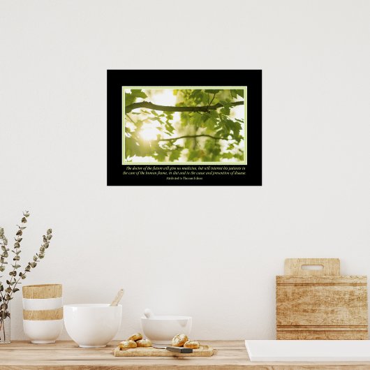 Doctor in het toekomstige Poster (Keuken)