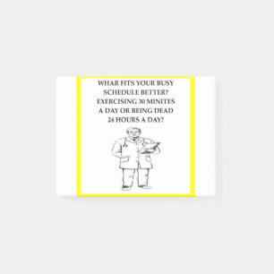 Doctor Joke Post-it® Notes
