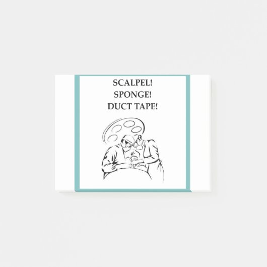 Doctor Joke Post-it® Notes (Voorkant)