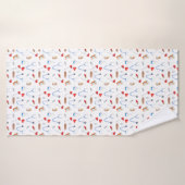 Doctor Kantoor Equipment Pattered Badhanddoek (Badhanddoek)