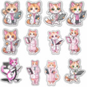 Doctor Kat Stickers (Voorkant)