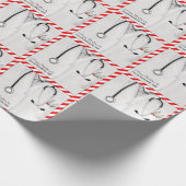 Doctor kerst cadeaupapier (Hoek)