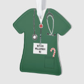 Doctor kerstcollecteerbaar ornament (voorkant)
