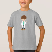 Doctor, lab Coat, Medicine, Cute Boy, Brown Hair