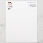 DOCTOR LETTERHEAD CUSTOM BRIEFHOOFD (Voorkant)